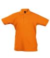 11344 Kids Poloshirt Orange colour image